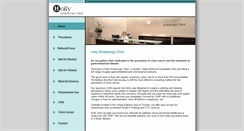 Desktop Screenshot of hollyendoscopy.ca